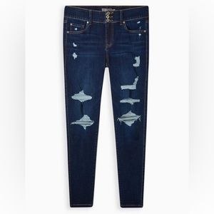Torrid Hi-Rise Disressed Jeggings size 20